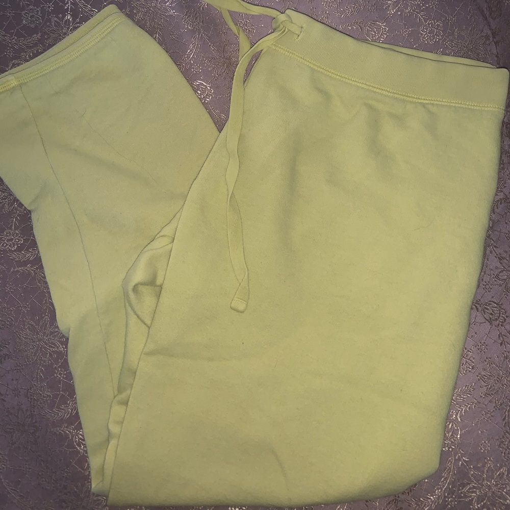 Yellow PINK sweatpants